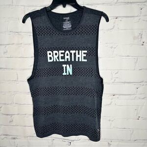 Danskin small Breathe In black & gray tank